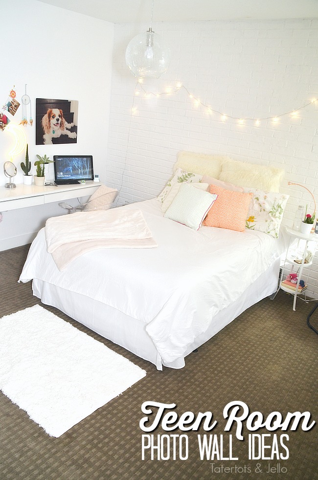 Teen Room Photo Display Ideas