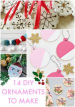 Great Ideas — 14 DIY Ornaments To Make!