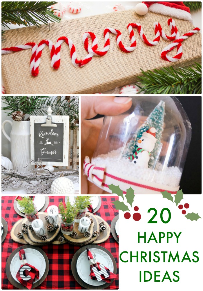 Great Ideas — 20 Happy Christmas Ideas!