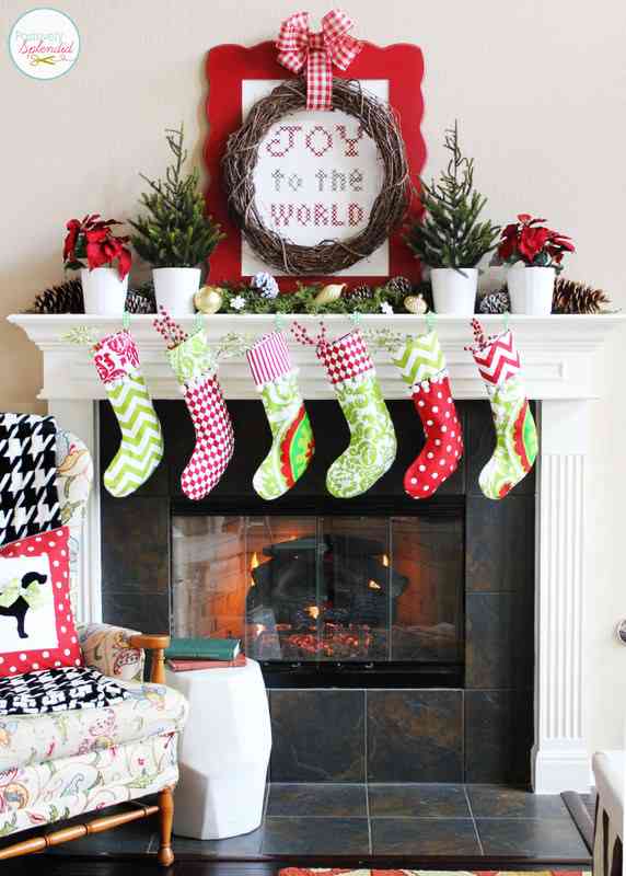 Tons of gorgeous holiday mantel decorating ideas. Plus over 100 ways to make the holidays special this year at your home. 