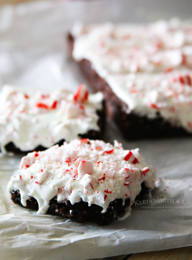 Peppermint Mocha Brownie recipe. 