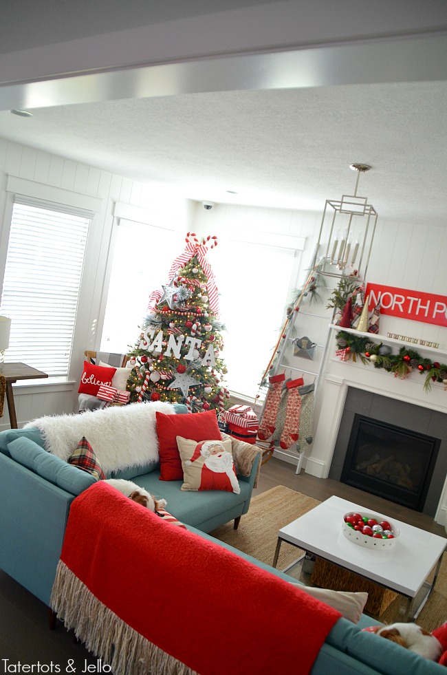 Santa North Pole Christmas Tree and Decorating Ideas