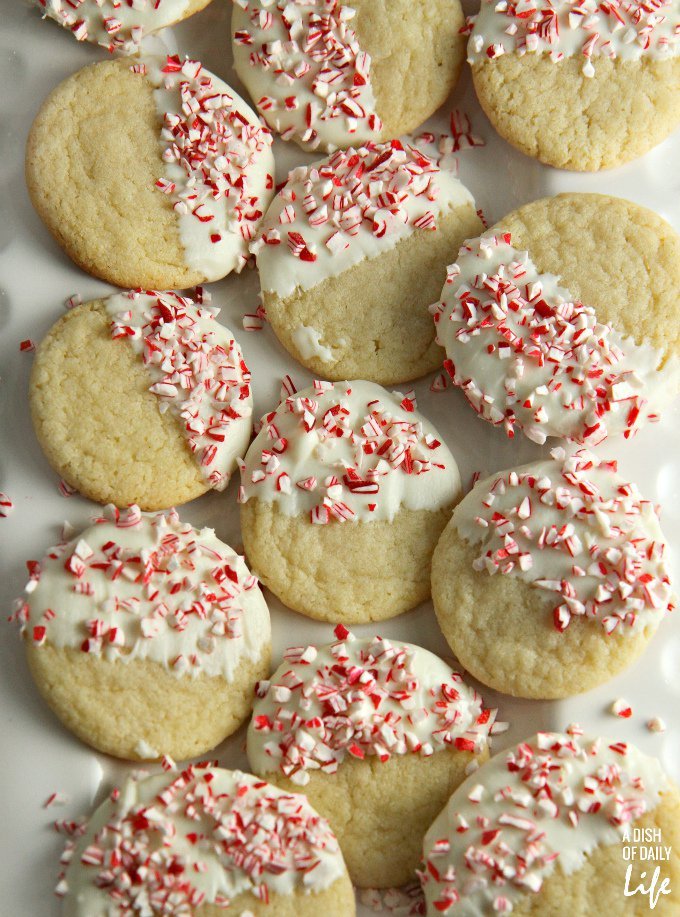 Easiest Peppermint Cookies from a Mix 