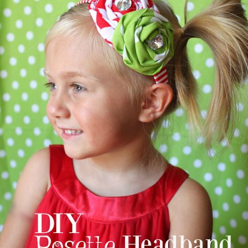 Rosette Headband DIY. Tips and tricks to making the most adorable headbands. They make the cutest gifts!
