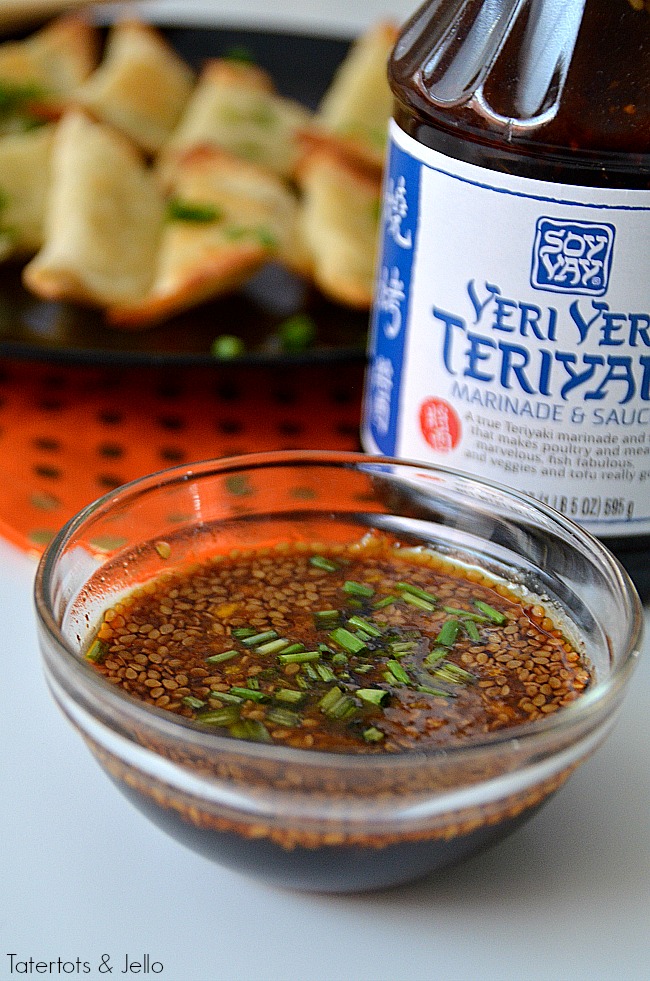 Baked Asian Pierogies with Orange Teriyaki Dipping Sauce. Take traditional pierogies and give them an asian twist with these easy asian appetizers. Perfect for the holidays!