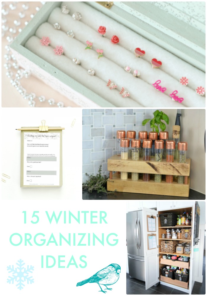 Great Ideas —  15 Winter Organizing Ideas!