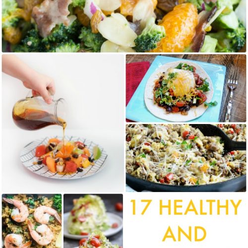 17 healthy and delicious recipes
