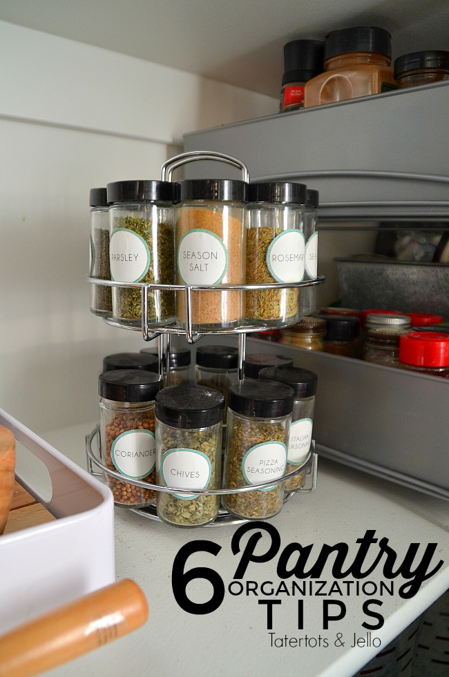 6 ways to organize your pantry. Ways to keep your home more clean and organized! 