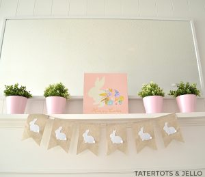 Simple Spring Easter Decorating Ideas