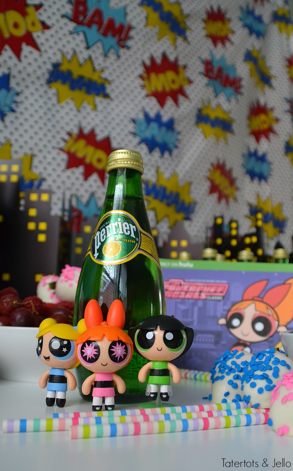 DIY Powerpuff Girls Craft