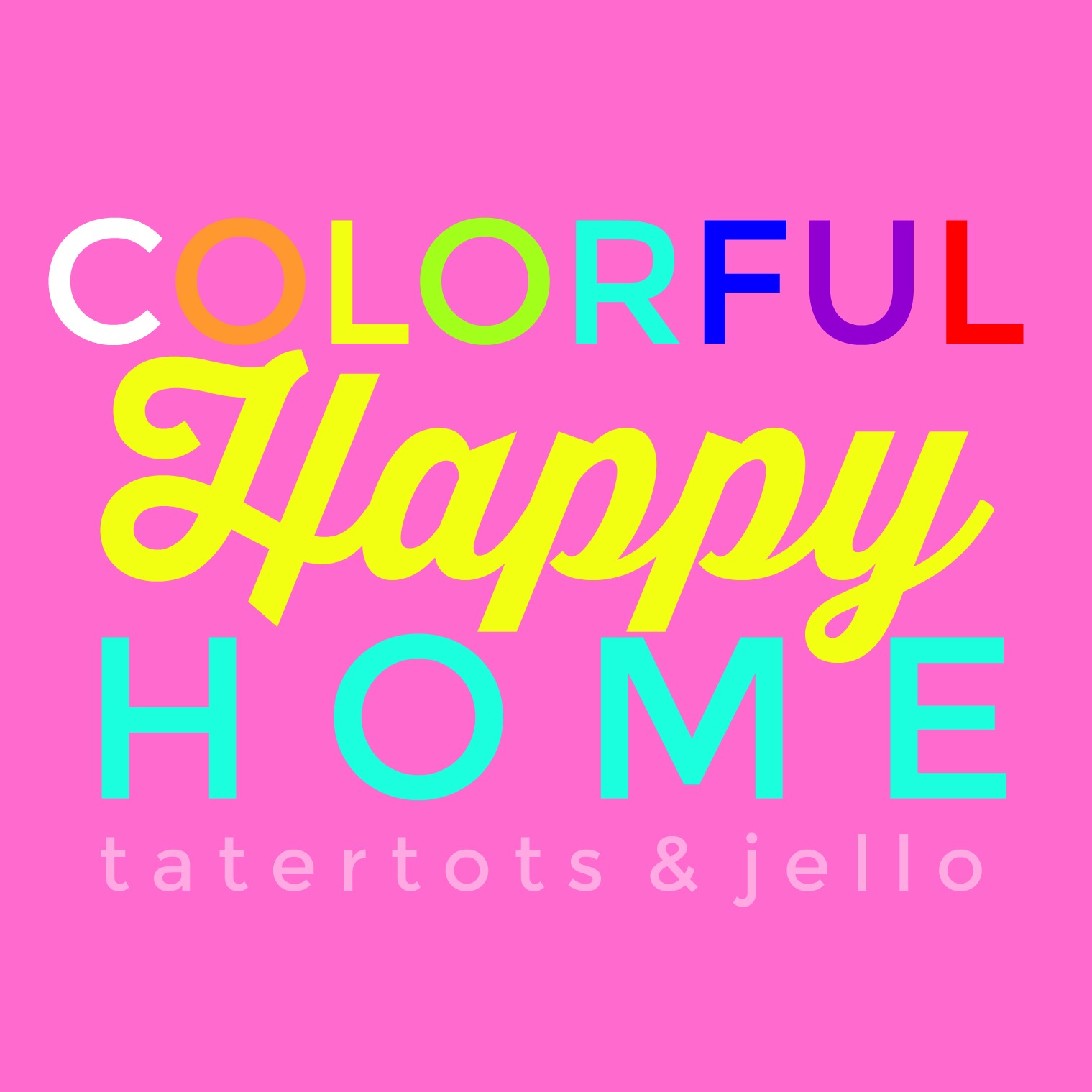 Colorful Happy Home. I'm sharing my love of color through DIY projects in decorating, crafts, recipes and lifestyle to help YOU have a more colorful life!