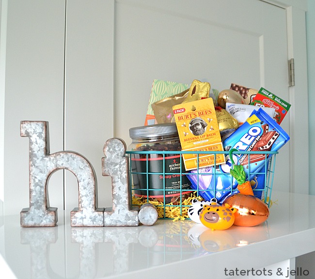 easter baskets for husband