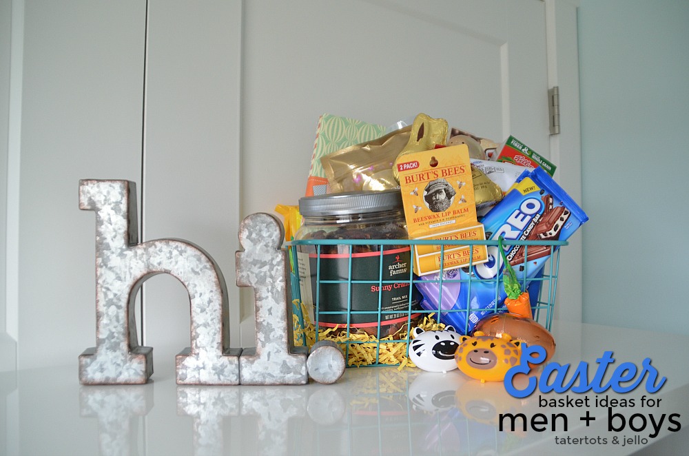 Easter Basket Ideas for Men and Boys. Meaningful Easter filler ideas for the guys in your life. Small but thoughtful easter basket ideas.