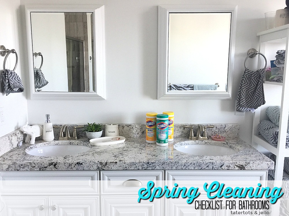 Spring Cleaning Tips for Every Area in your home plus an easy to use printable. 