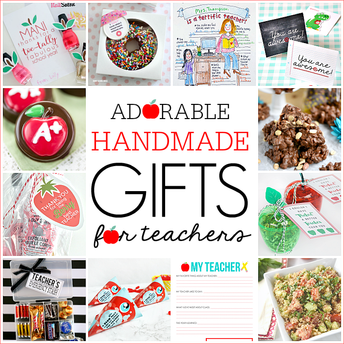 12 adorable handmade teacher gifts 