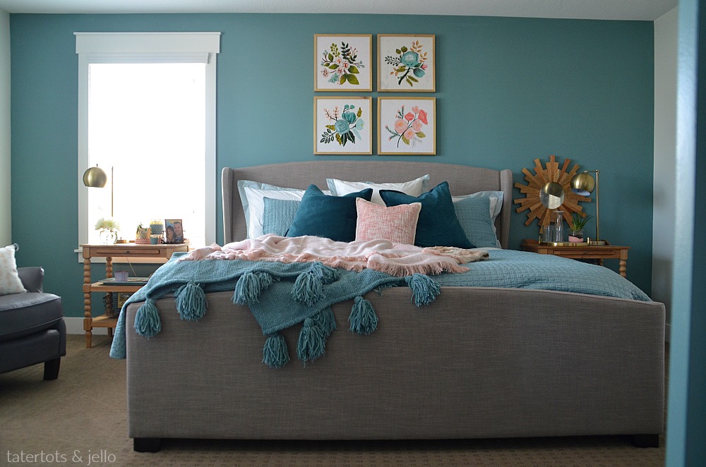 create a luxurious master bedroom with paint. Three painting tips to turn your bedroom into an oasis!