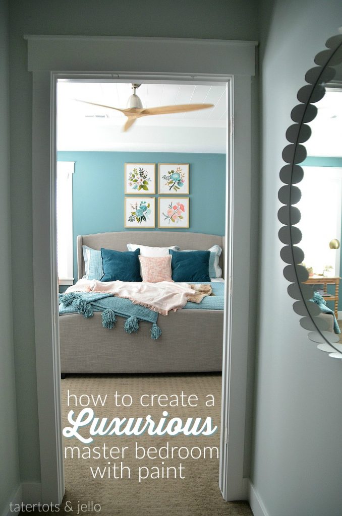 Create an Upscale Master Bedroom Using Paint