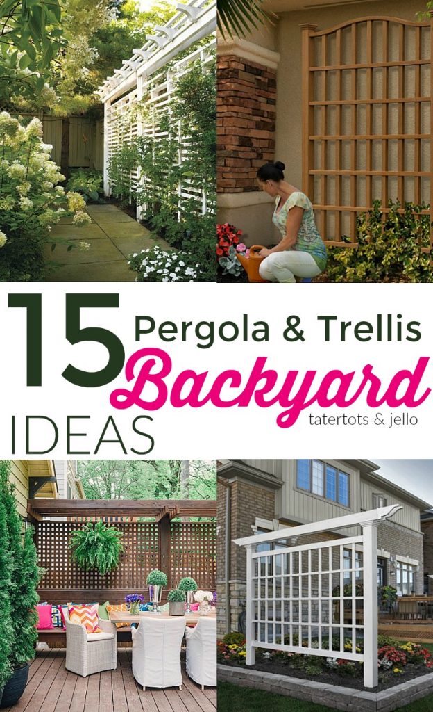 15 Outdoor Privacy Screen and Pergola Ideas