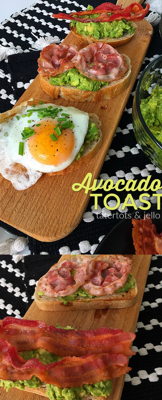 Avocado Toast Buffet. Avocado Toast is a healthy and delicious breakfast idea. There all of the different toppings you can add, see what your guests create!