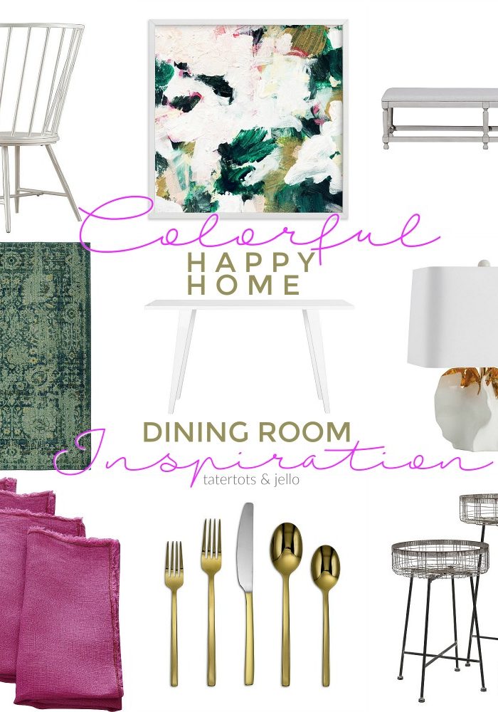 Colorful Happy Home – Dining Room Inspiration