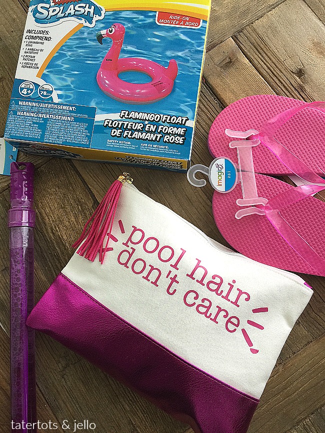 Pool Hair Don't Care - Teen Tween Pool Bag Tutorial