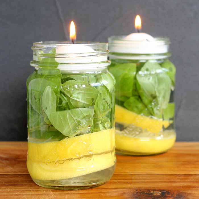 DIY Mosquito-repellant candles 