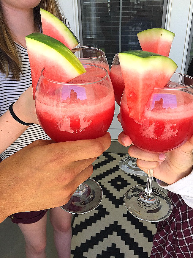 Watermelon Slushie Recipe Fresh Fruit 