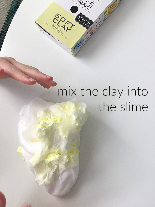 Soft Clay for Butter Slime, DIY Butter Slime