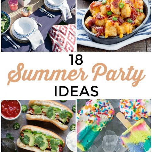 18 summer party ideas