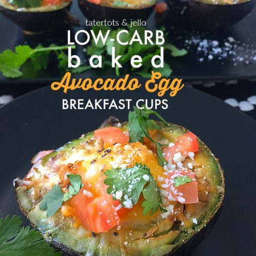 Low Carb Avocado Breakfast Cups