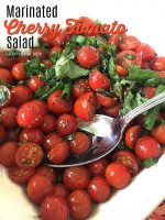 Easy Marinated Cherry Tomato Salad Recipe