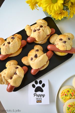 Pug Puppy Party -- Food, Printables and Craft Ideas