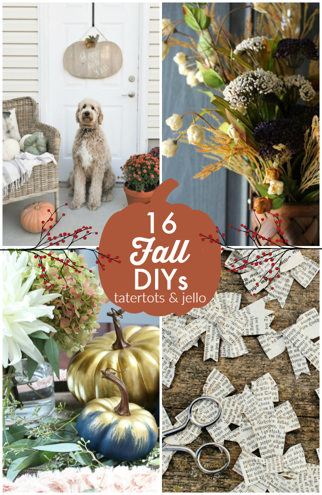 16 GORGEOUS Fall DIYs!