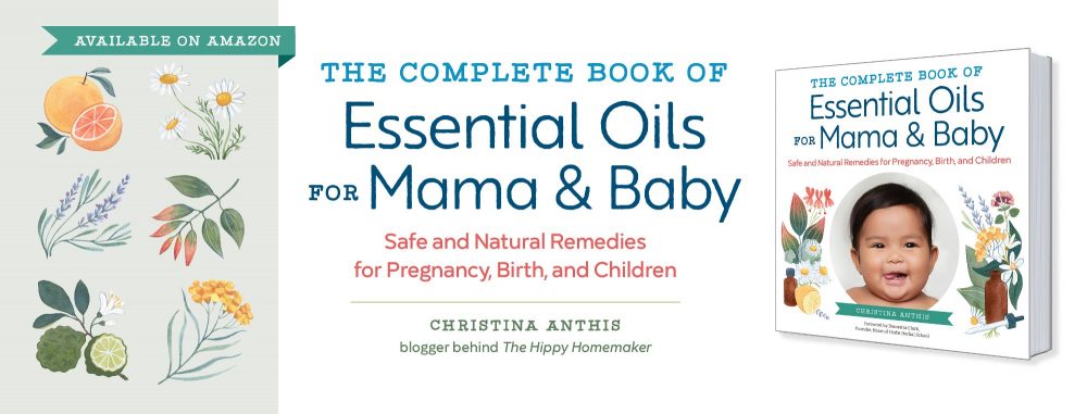 The Complete Book of Essential Oils for Mama & Baby by Christina Anthis. Over 200 recipes using essential oils for moms and children. You can use any brand of oils. 