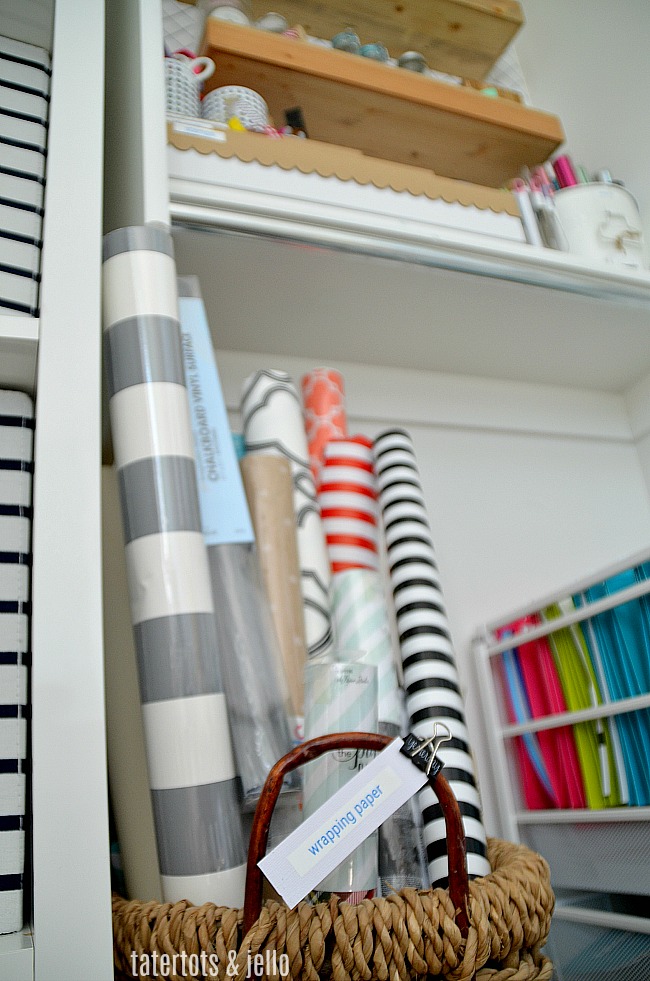 Craft Room Closet Makeover. Organized your craft supplies with labels. Find out how to create an amazing craft closet! 