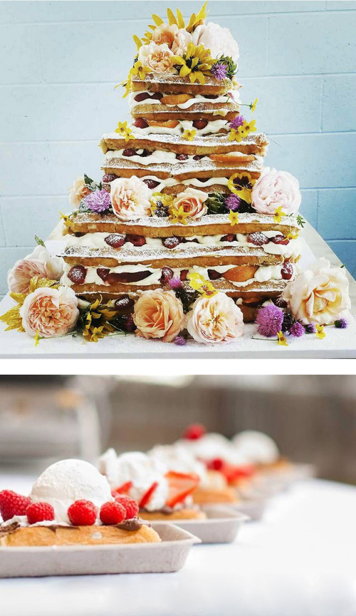 Waffle Love. Custom waffle creations for your wedding, party or special event. 