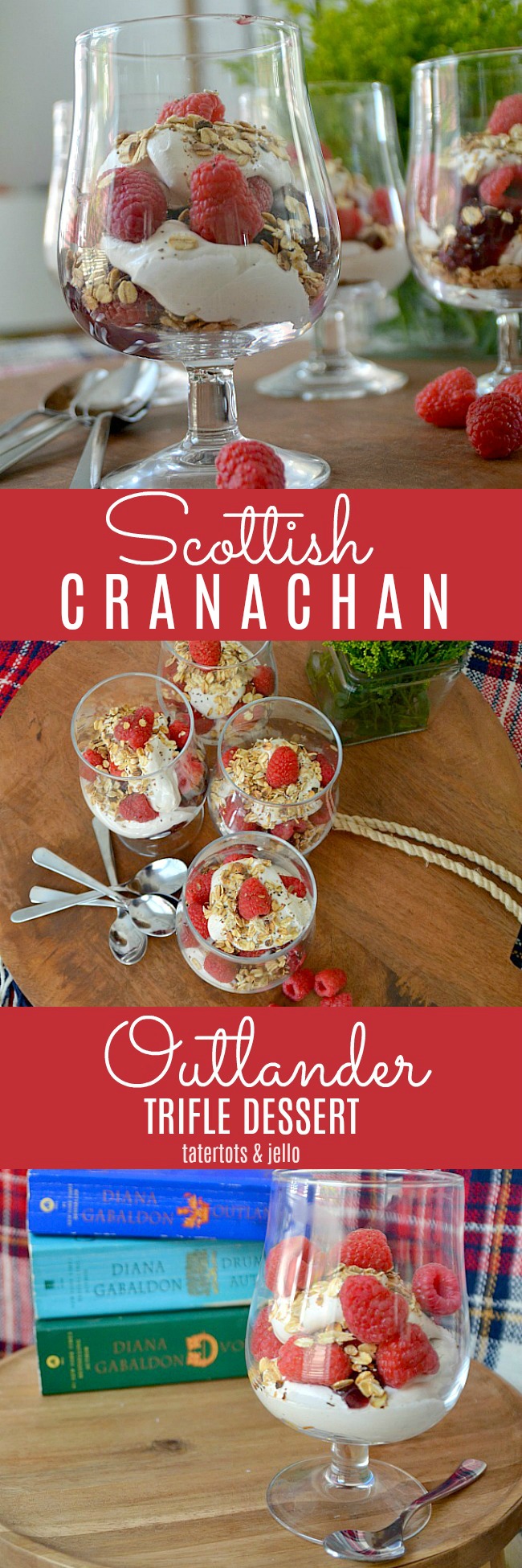 Scottish OUTLANDER Cranachan Trifle Dessert