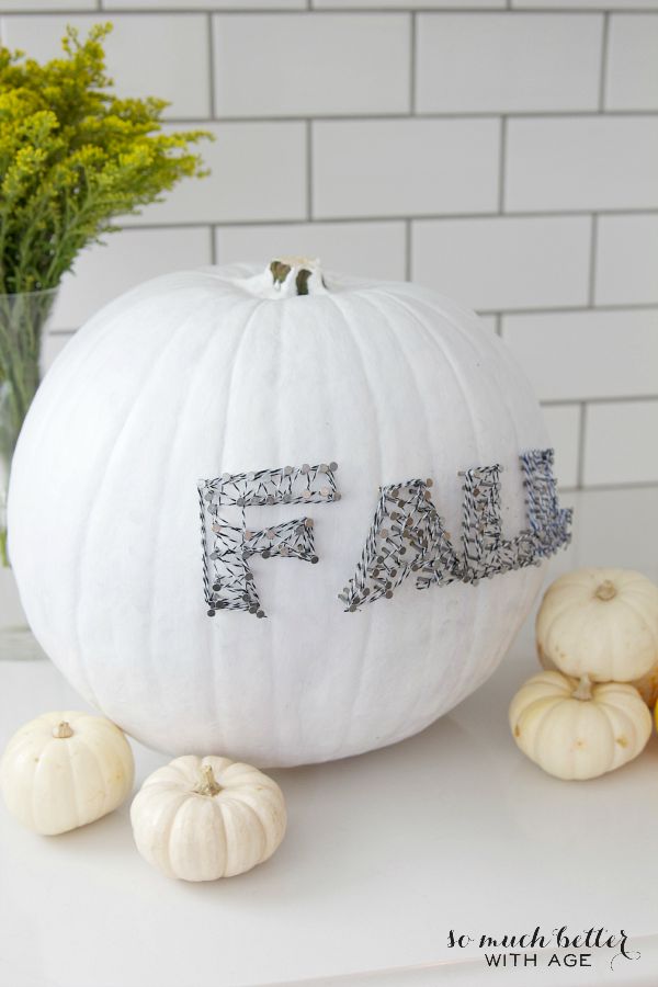 18 FABULOUS pumpkins to make for Fall