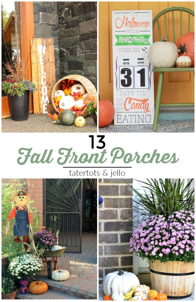 Great Ideas — 13 Festive Fall Front Porches!