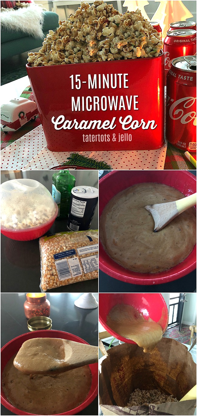 Our Christmas Tradition 15-minute Microwave Caramel Corn Recipe