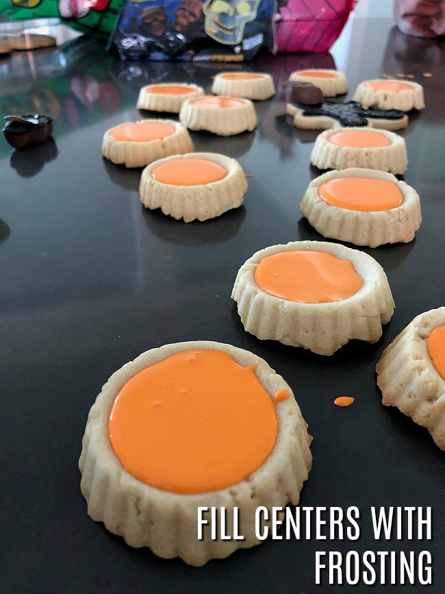 Butterfinger Skeleton Cookies and Cookie Cups. Use a gingerbread man cookie cutter to make the most adorable skeleton cookies. 