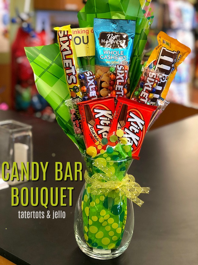 Candy Bar Bouquet Gift Tutorial