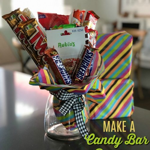 Candy Bar Bouquet. Create the PERFECT gift for anyone on your list with their favorite candy bars and even a gift card to their favorite store or restaurant!!