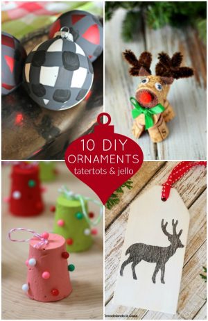 Great Ideas -- 10 DIY Ornaments!