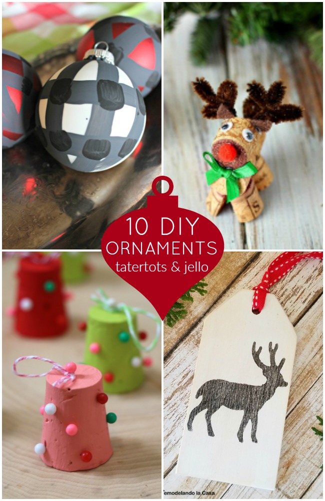 10 DIY Ornaments