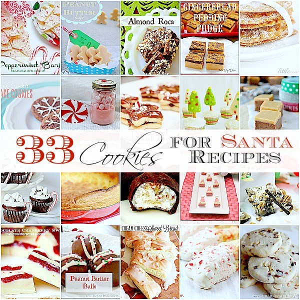 33 cookies for santa