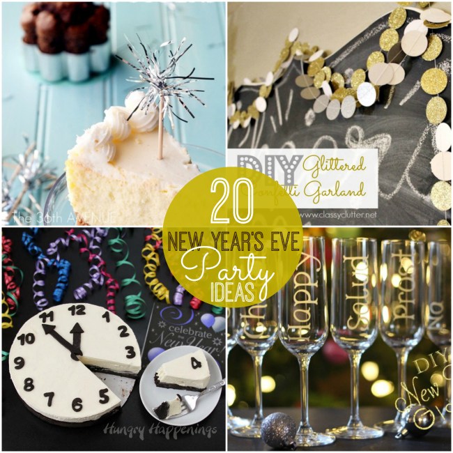 170+ Ways to Ring in the New Year - recipes, crafts, activities, party ideas