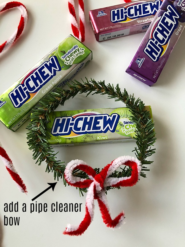 Hi Chew Gift Toppers are a bright and SWEET way to dress up holiday gifts! 