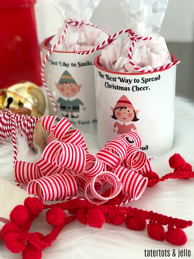 ELF custom mugs - Create personalized gifts with these printables from the ELF movie!