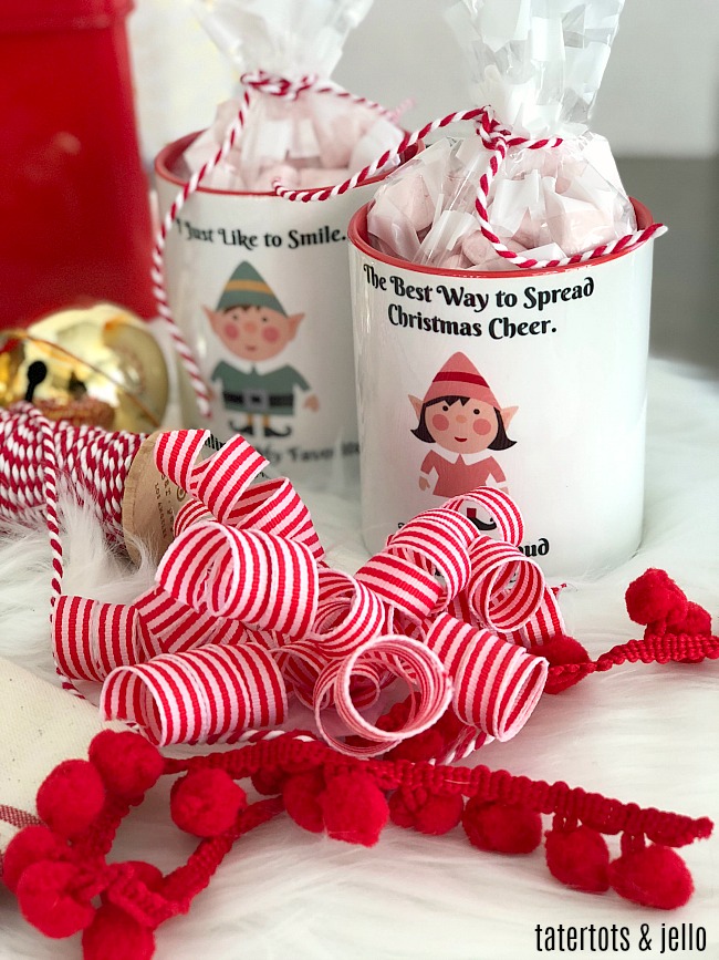 Personalized Kids Christmas Elf Mug Gift For Candy Lovers - Jolly Family  Gifts